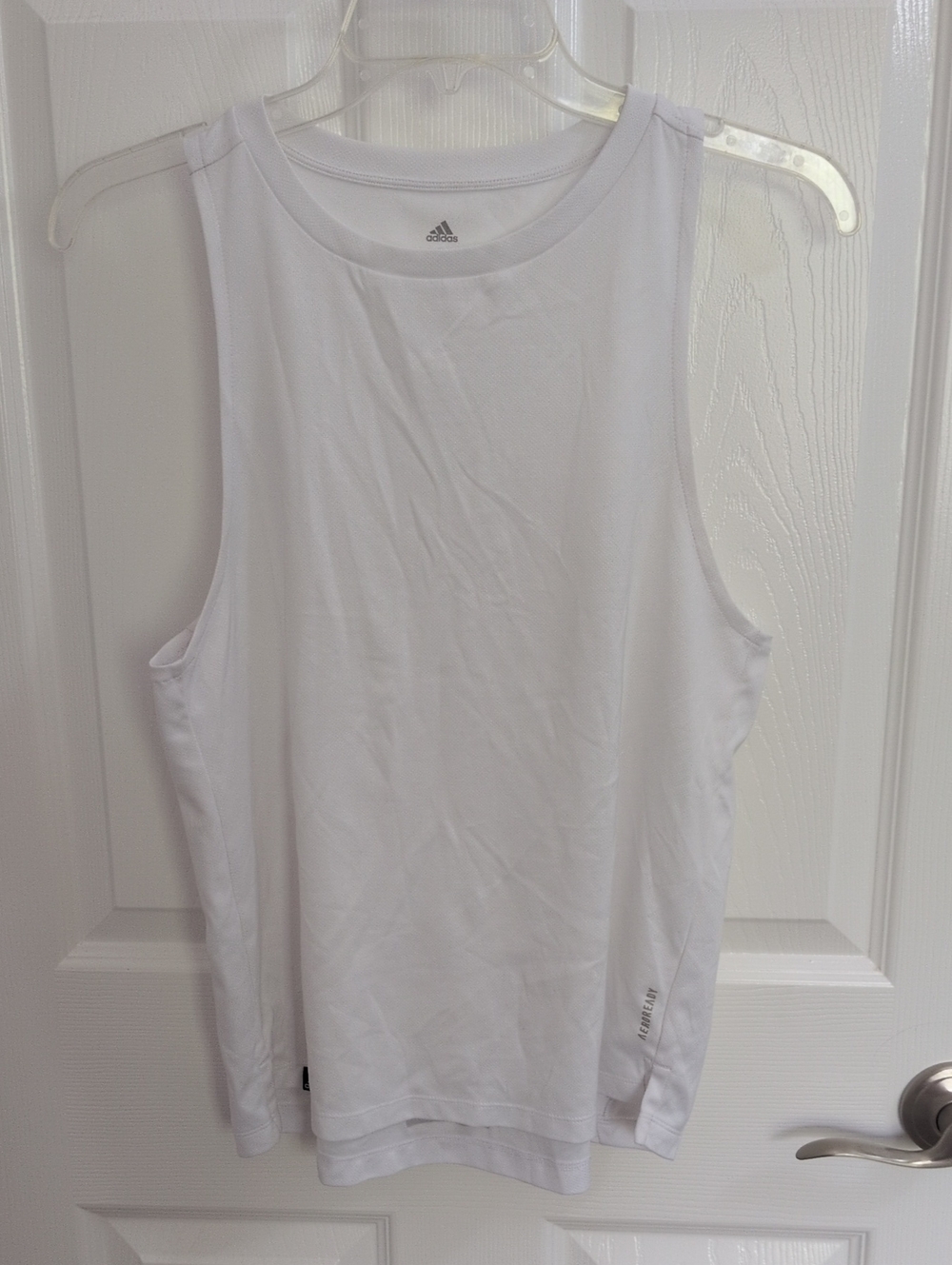 Adidas Women's Aeroready Running Tank Top - White - S